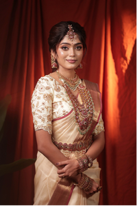 Off White Silk Saree