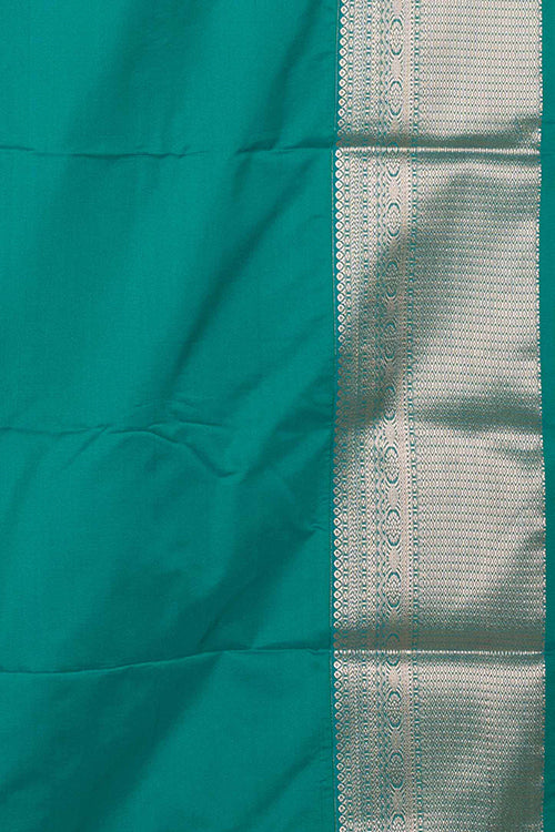 Orange semi soft silk saree