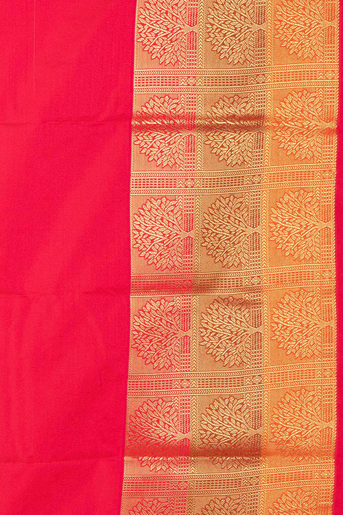 Pastel Blue Small Border Semi Soft Silk Saree