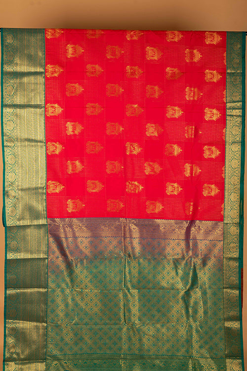 Pink Semi Soft Silk Saree