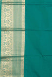 Purple Green Korvai Semi Silk Saree