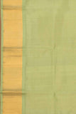 Pastel Green and Purple Silk Cotton Saree