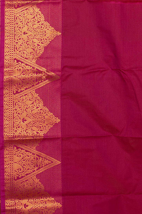 Mustard Semi Silk Saree