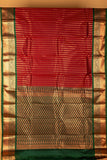 Maroon Semi Silk Saree