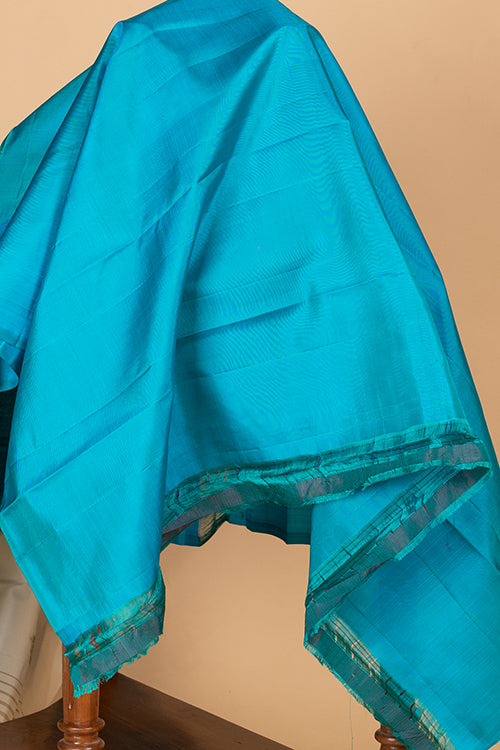 Pure OffWhite Silk Saree