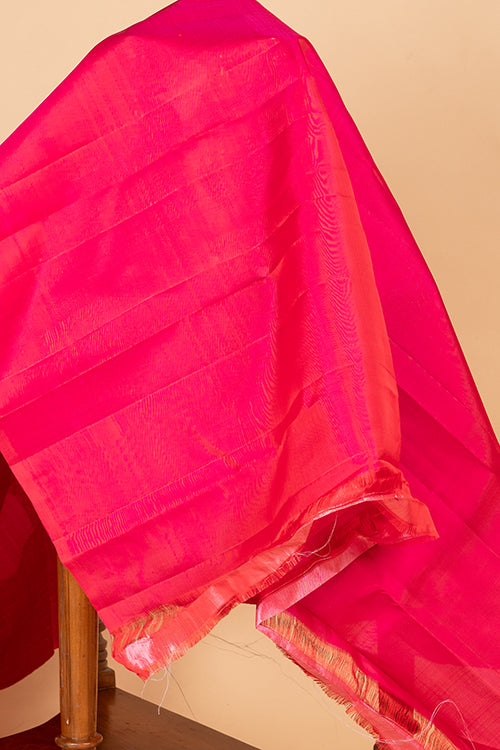 Blush  pure silk saree