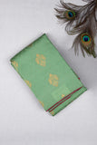 Pastel Green Pure Touch Silk Saree