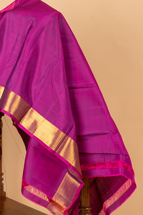 Peacock Green colour silk saree