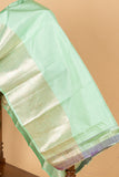 Mint Green Traditional Kanjivaram Silk Saree