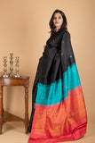 Black Silk Saree