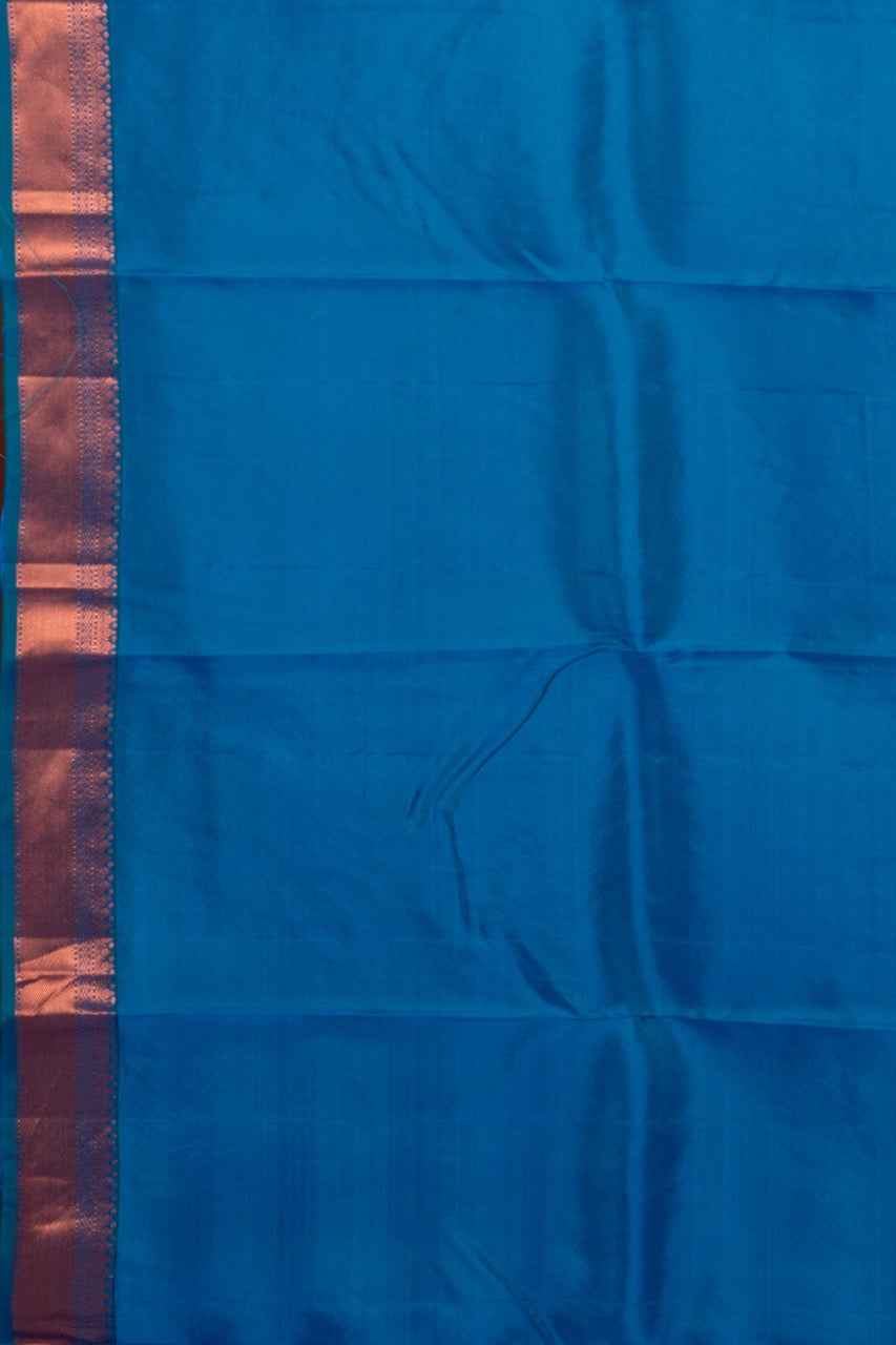 Peach Pure Touch Silk Saree