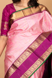Pink Colour Pattu Saree