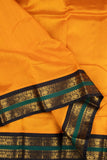 Yellow and black sico saree