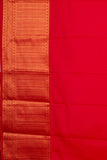 Offwhite And Reddish Pink Semi Silk Saree