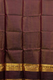 Aqua green kanjivaram silk saree