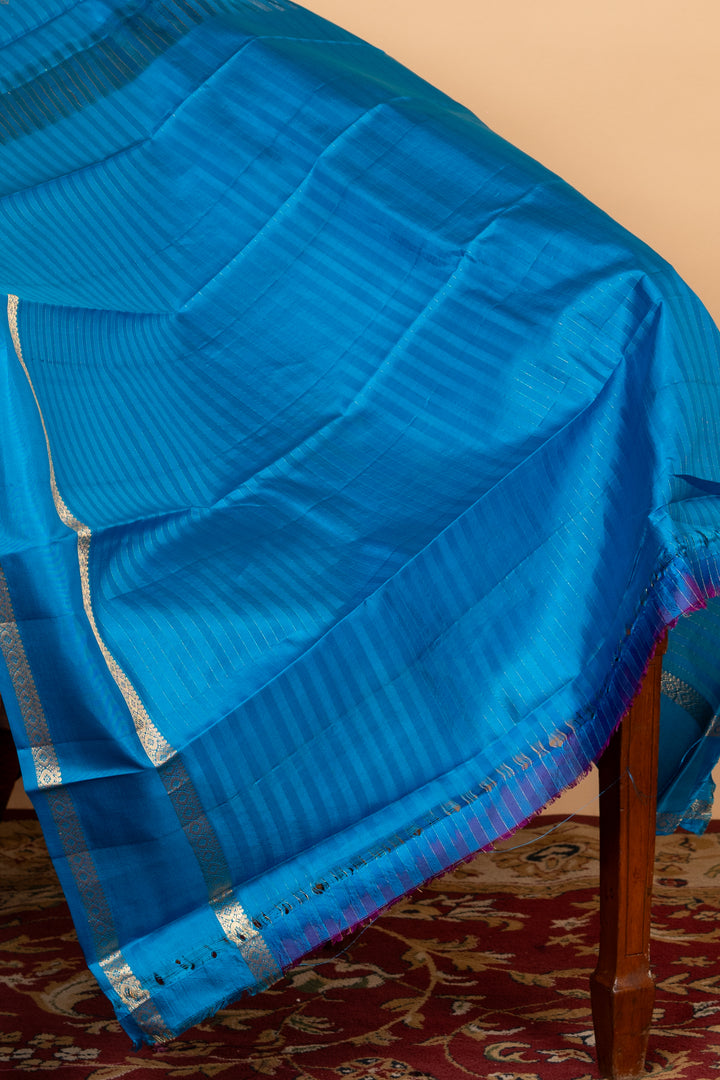 Tawny Brown Silk Saree