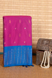 Violet  Semi Silk Saree