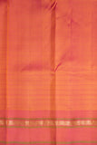 Borderless Yellow and Double Tone Pink Silk Saree