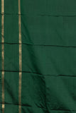 Royal Blue and Bottel Green Semi Silk Saree