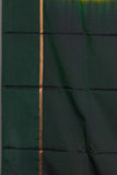 Mustard and Basil Green Semi Silk Saree