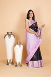 Rasin Purple and Lavender Kanjivaram Pattu Saree