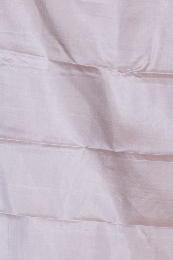 Cloud Grey Party Wear Silk Saree