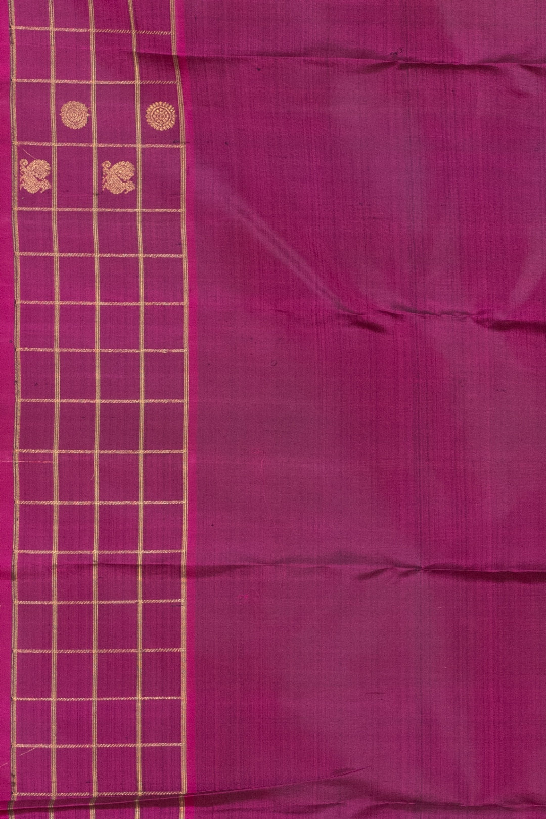 British Racing Green Pure Zari Kanjivaram Silk Saree