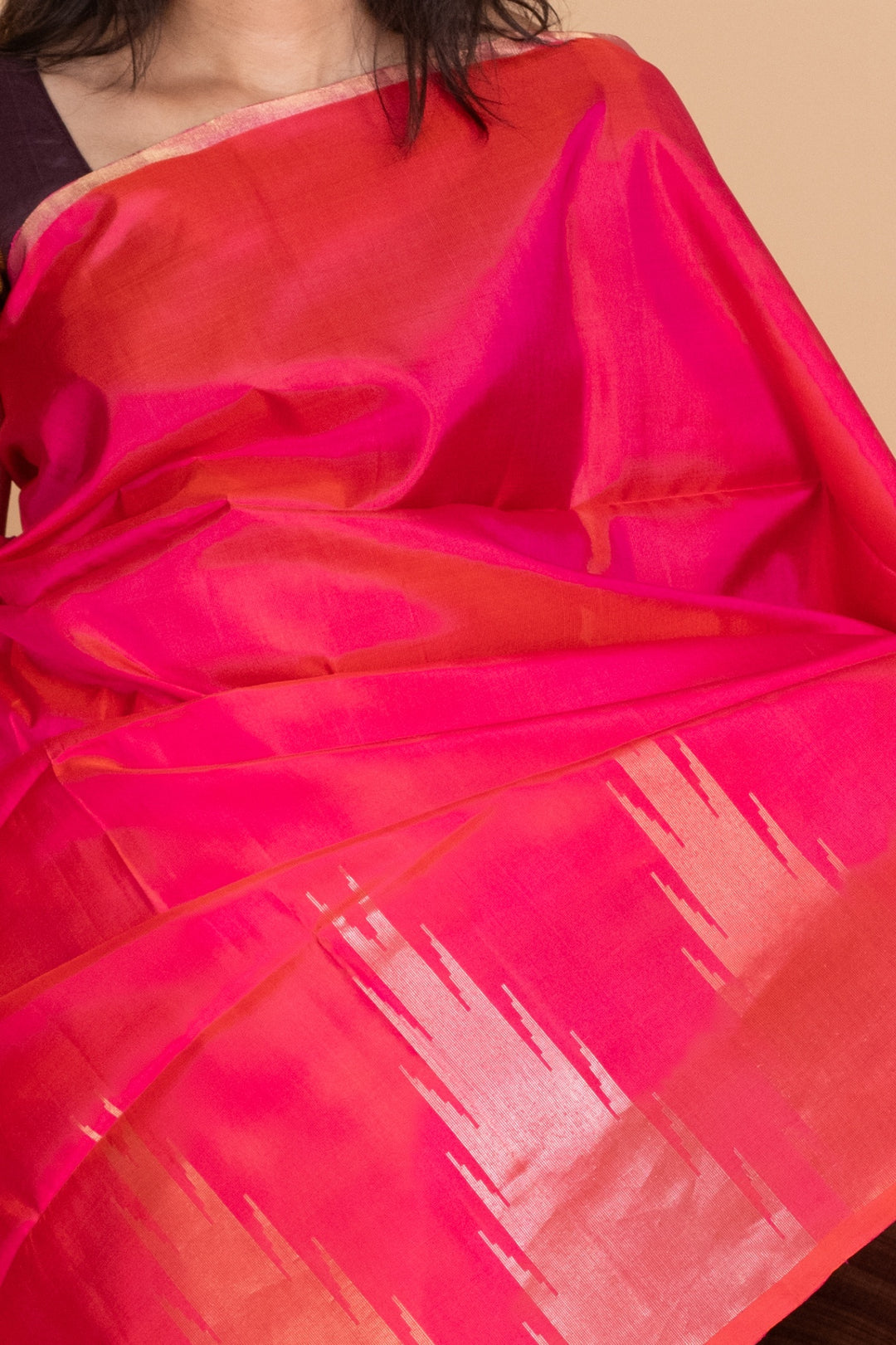 Dual Tone Pink and Bean Dates Brown