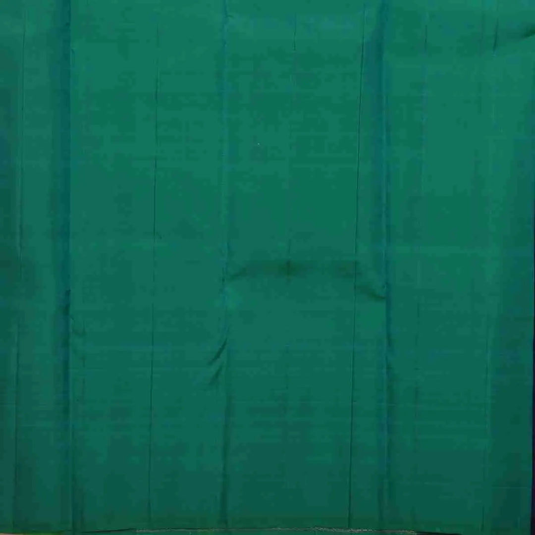 Royal Blue borderless brocade with zari butta saree