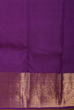Pista green and Orchid Purple Traditional kanchi pure silk saree