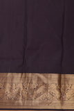 Chilli Red and Midnight Blue Korvai pure kanjivaram silk saree