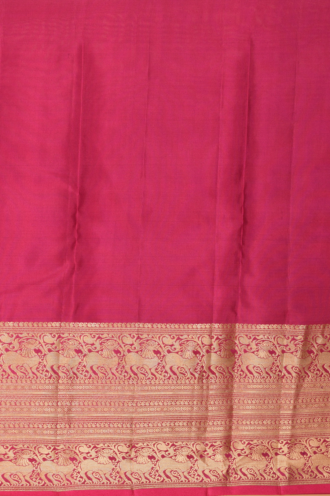 Wine purple and Magenta Traditional pure kanchi silk saree
