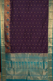 Beetle nut Designer Semi Silk Saree