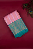 Pastel Pink Ayiram Butta Semi Silk Saree