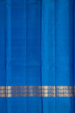 Peacock blue vairaoosi silk saree