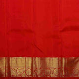 Red Saree With Golden Border