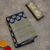 Dark Blue Silk Saree