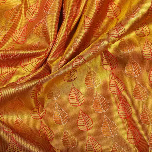Golden Silk Saree