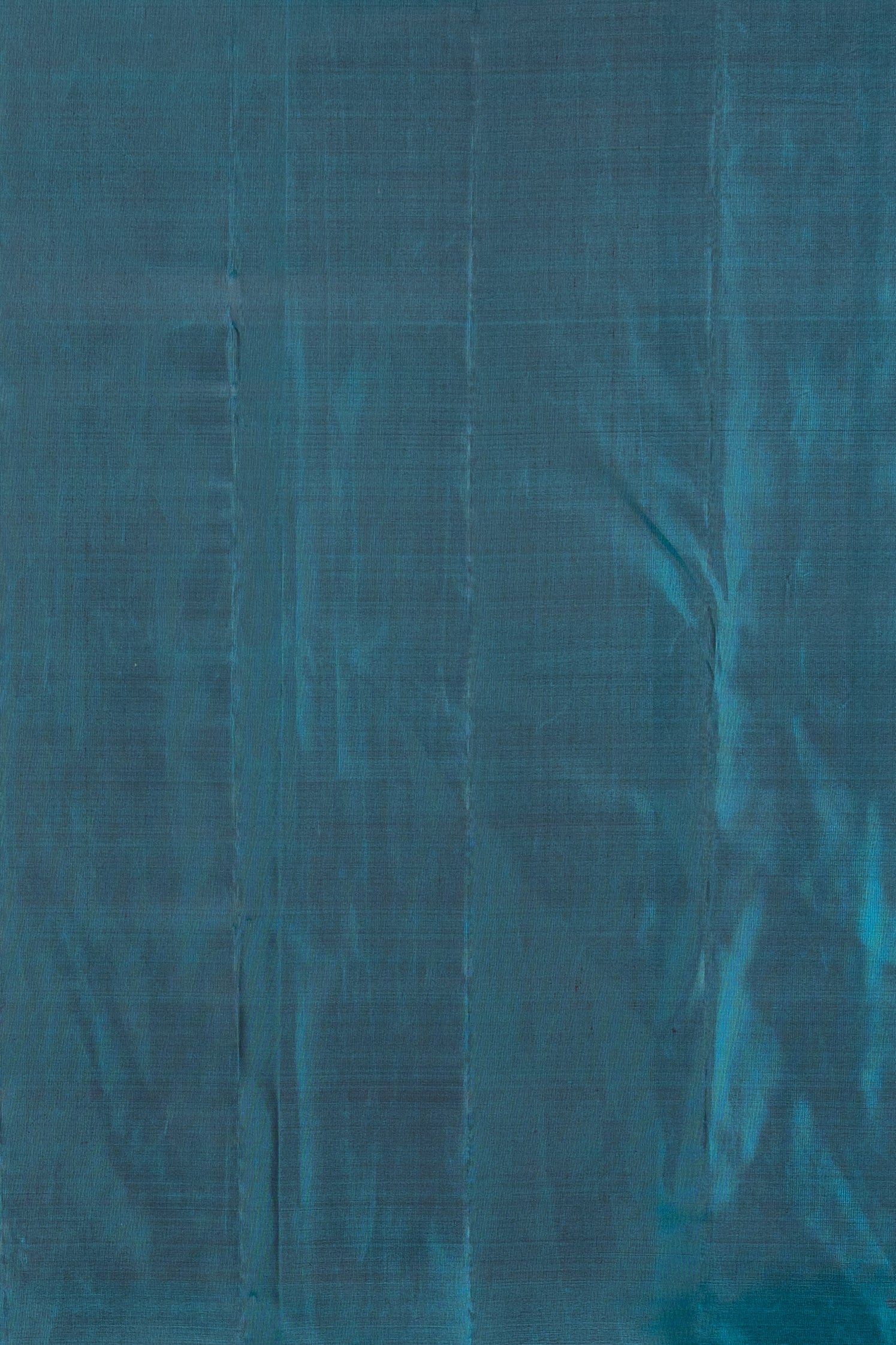 Biscuit Brown And Teal Pure Soft Silk Saree