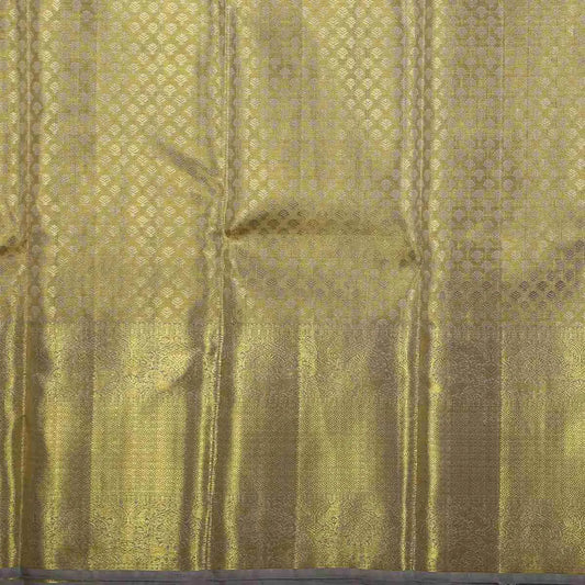 Navy Blue Tissue Silk Saree