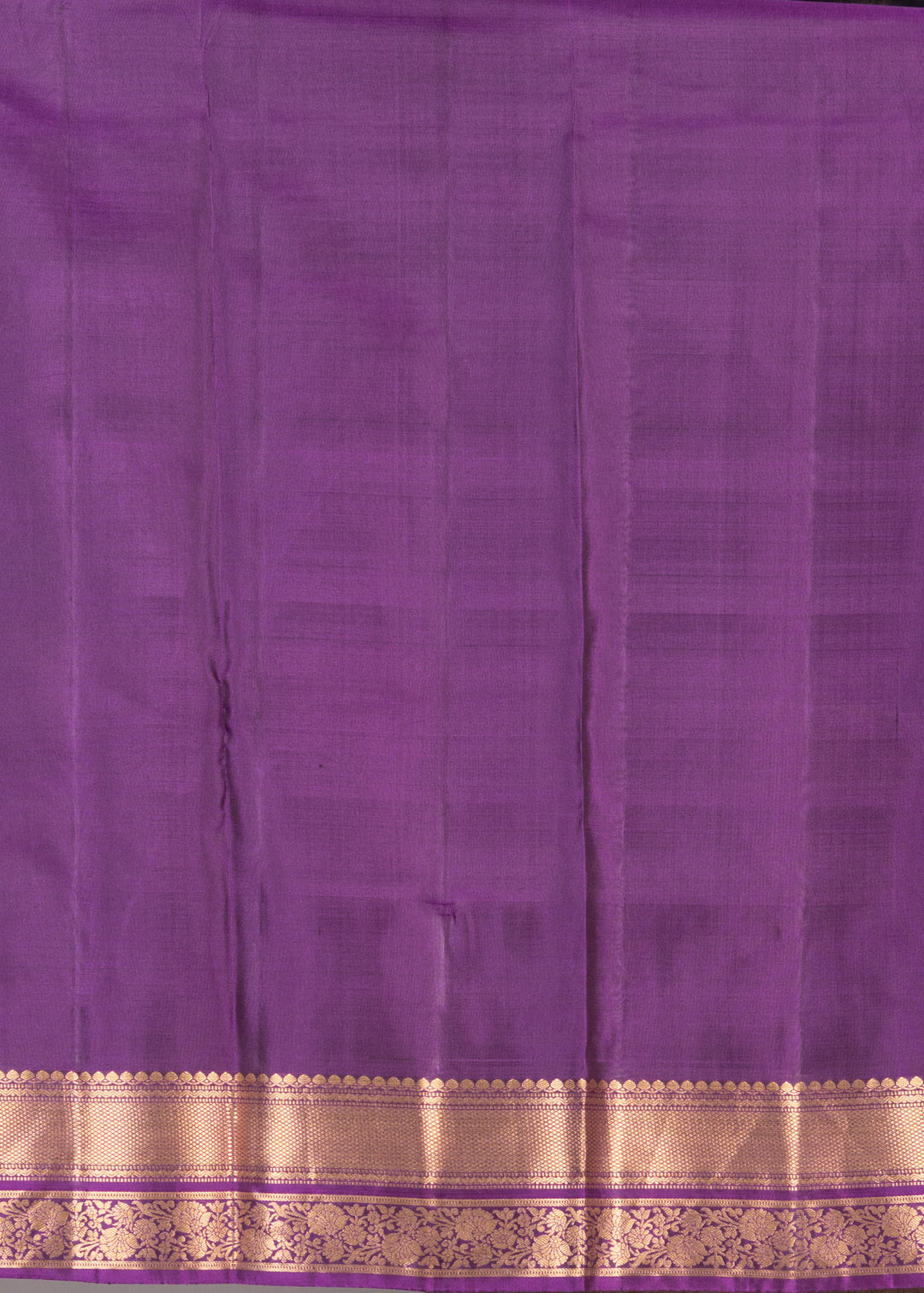 Rani Pink And Purple Korvai Silk Saree