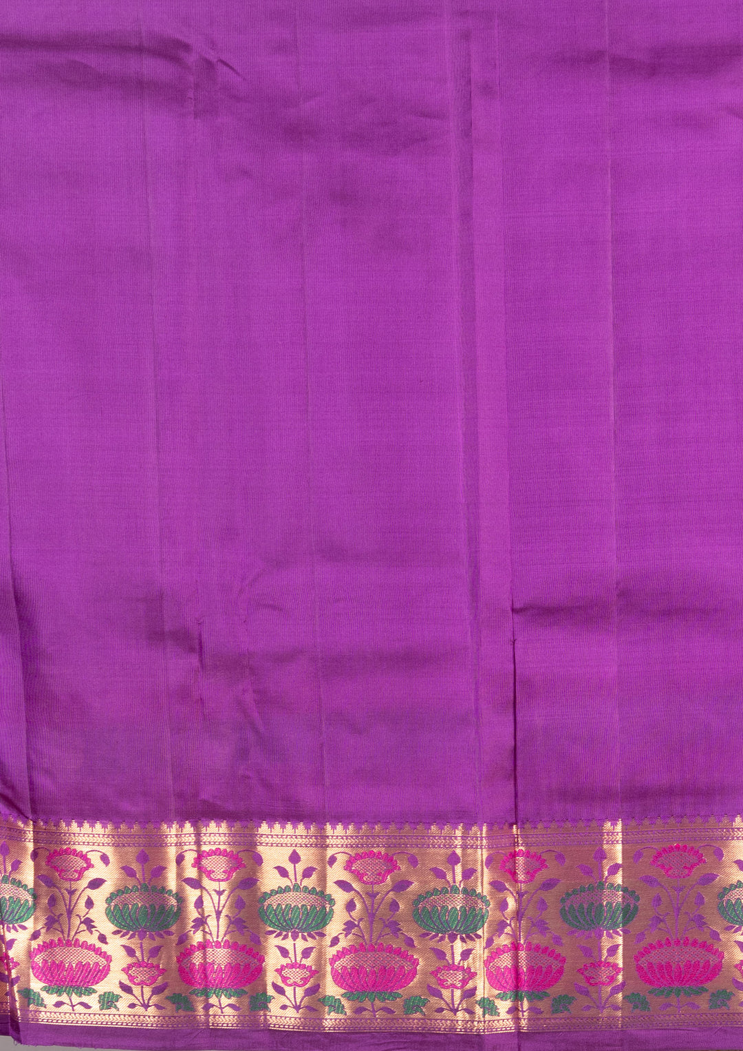 Lilac And Purple Paithini Kanji Silk Saree