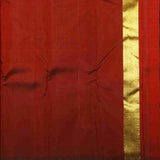 Maroon and Gold Saree