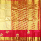 Off-White Kanchi Brocade Silk Saree