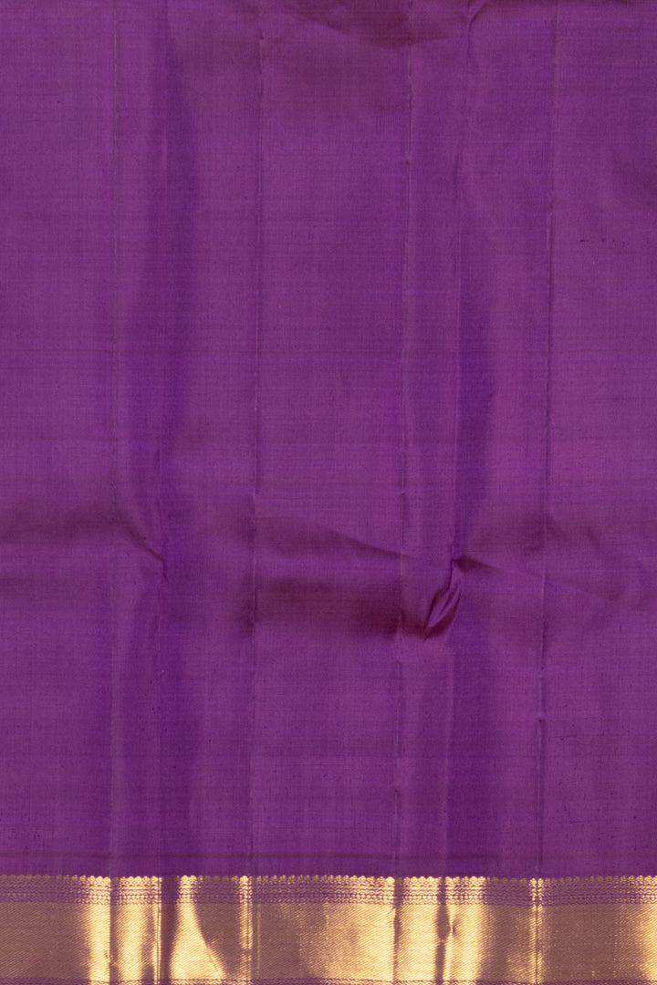 Lavender and Purple Traditional Kanji silk saree
