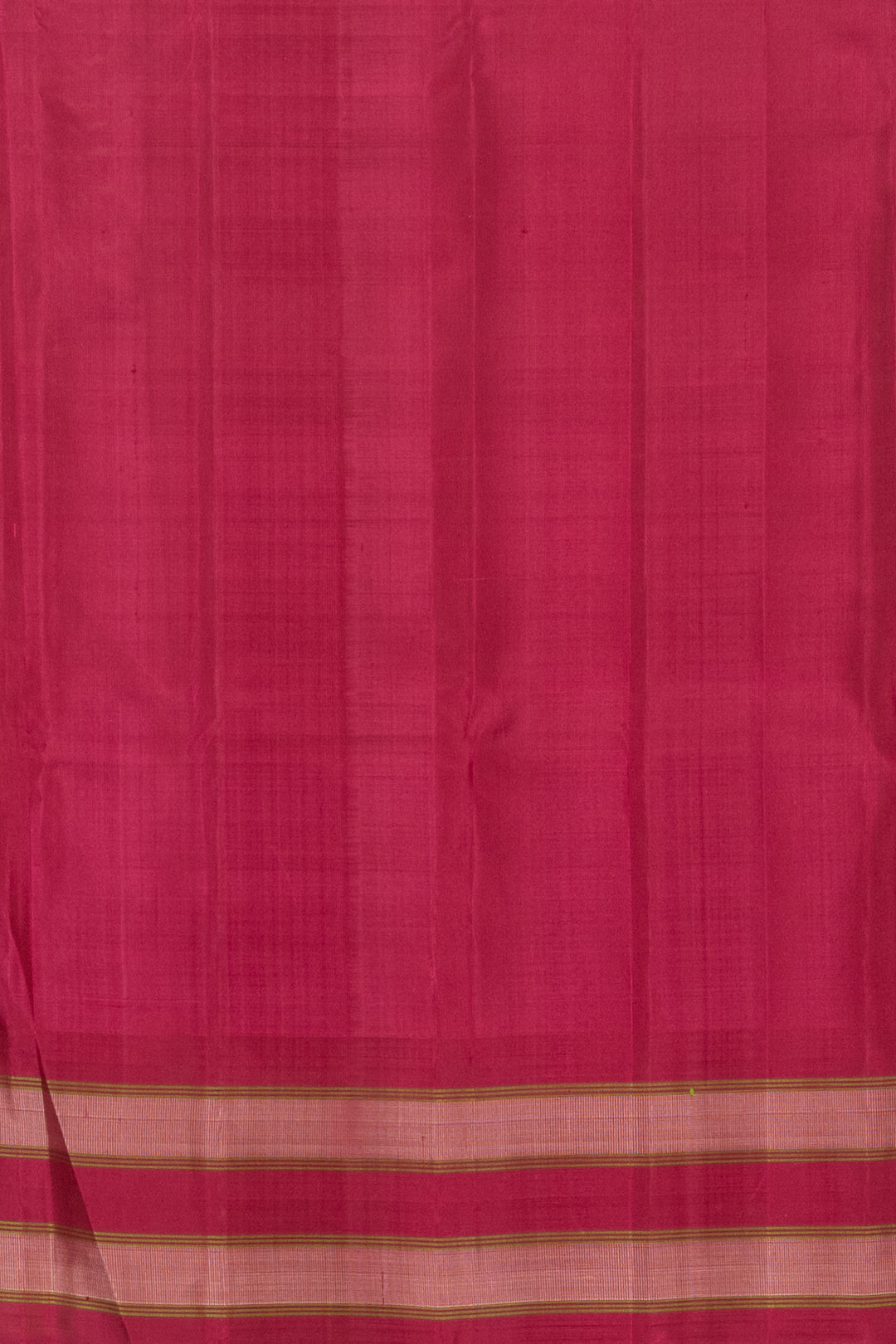 Parrot green and wine purple zero zari kanjivaram