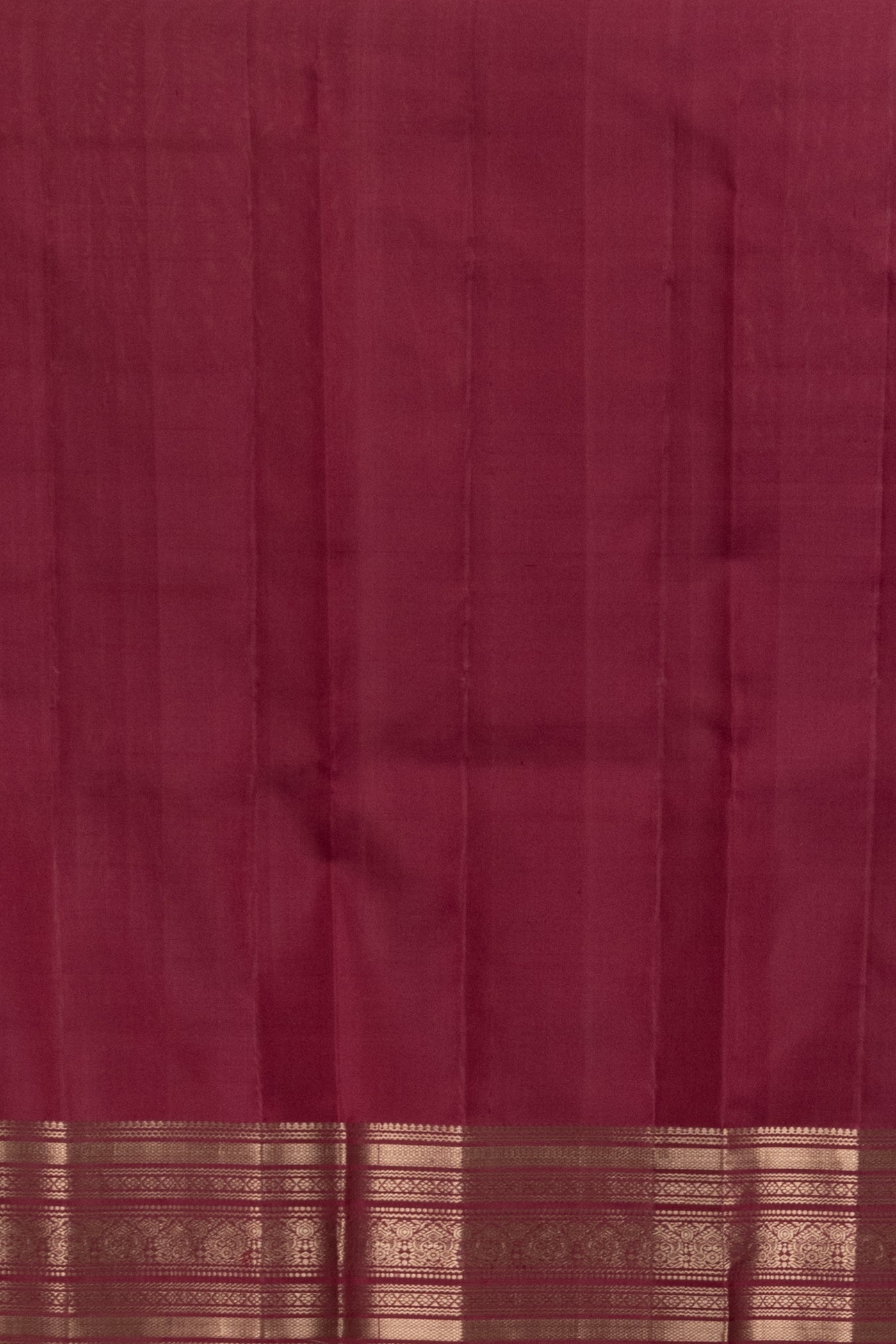 Wine Purple Traditional Pure Kanjivaram Silk Saree