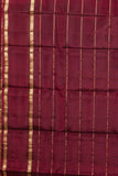 Navy Blue And Maroon Pure Touch Silk Saree