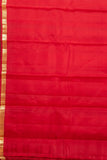 Green And Red Pure Silk Saree