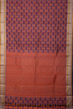 Purple Kanchi Cotton Saree